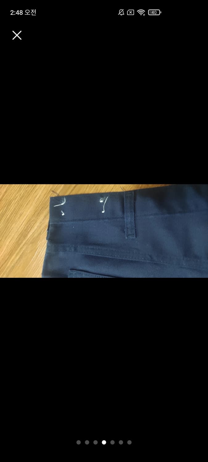 80s 디키즈 부츠컷 표기36 50/50 코튼,폴리 상품이미지4