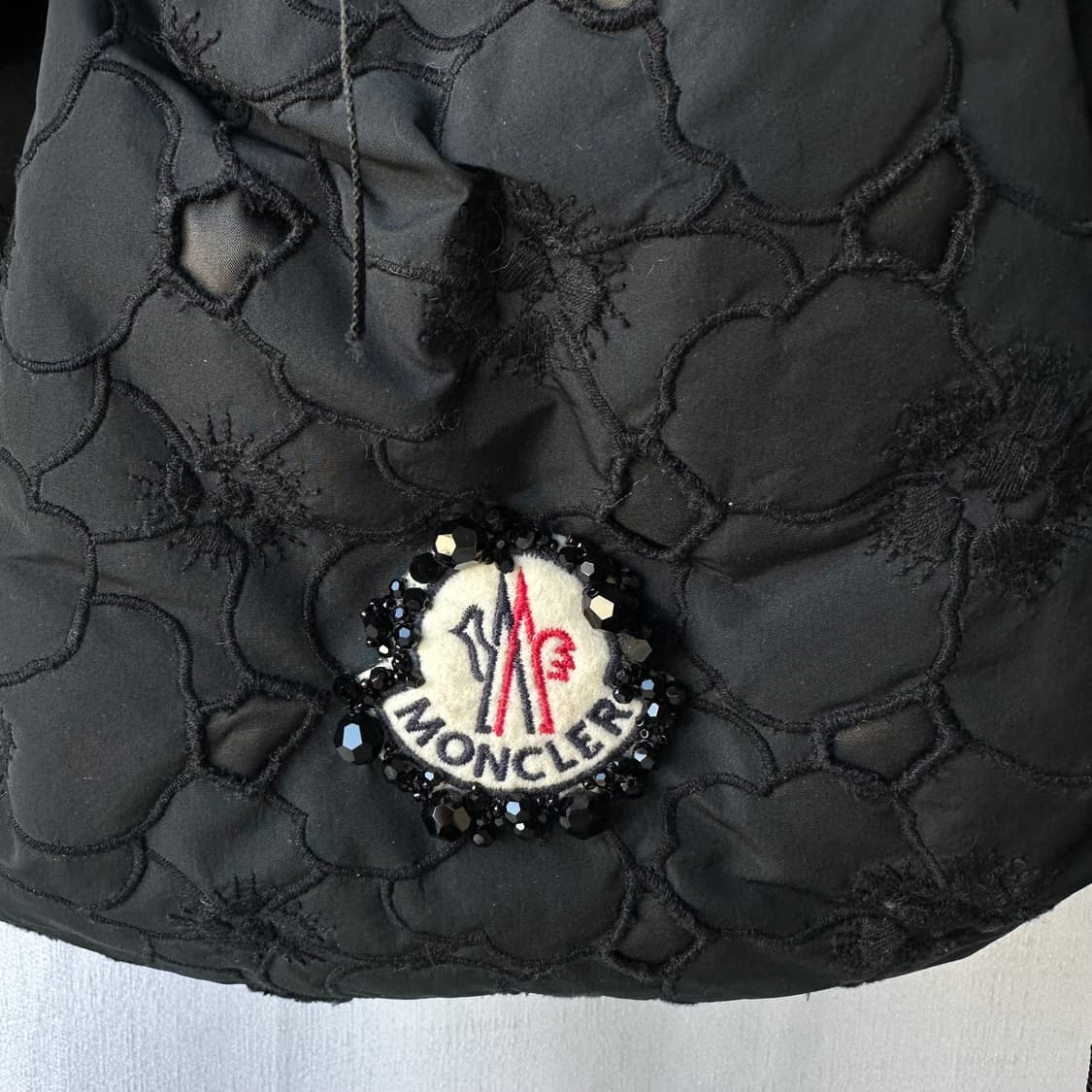 Moncler x Simone Rocha PARACHUTE Bag 블랙 상품이미지5