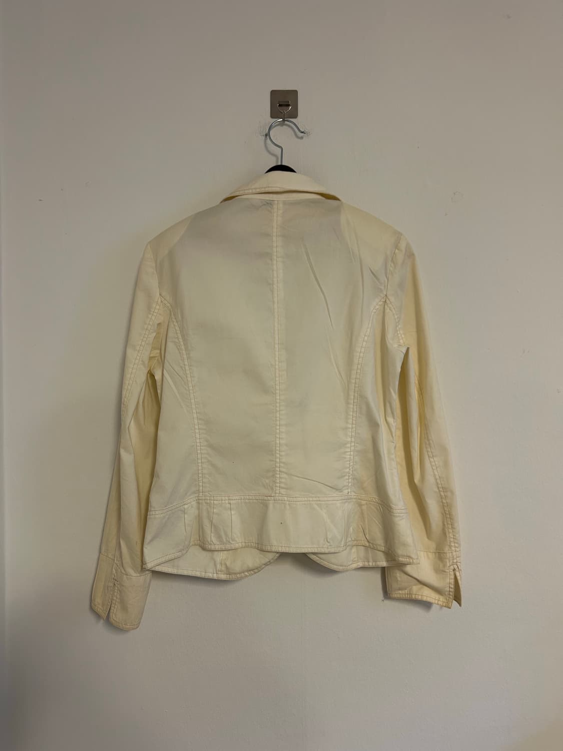 롱샴 오프화이트 미니멀 클래식 블레저 상품이미지5