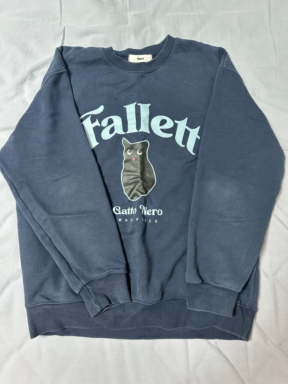 팔렛(fallett) 네로 맨투맨 네이비 상품이미지3