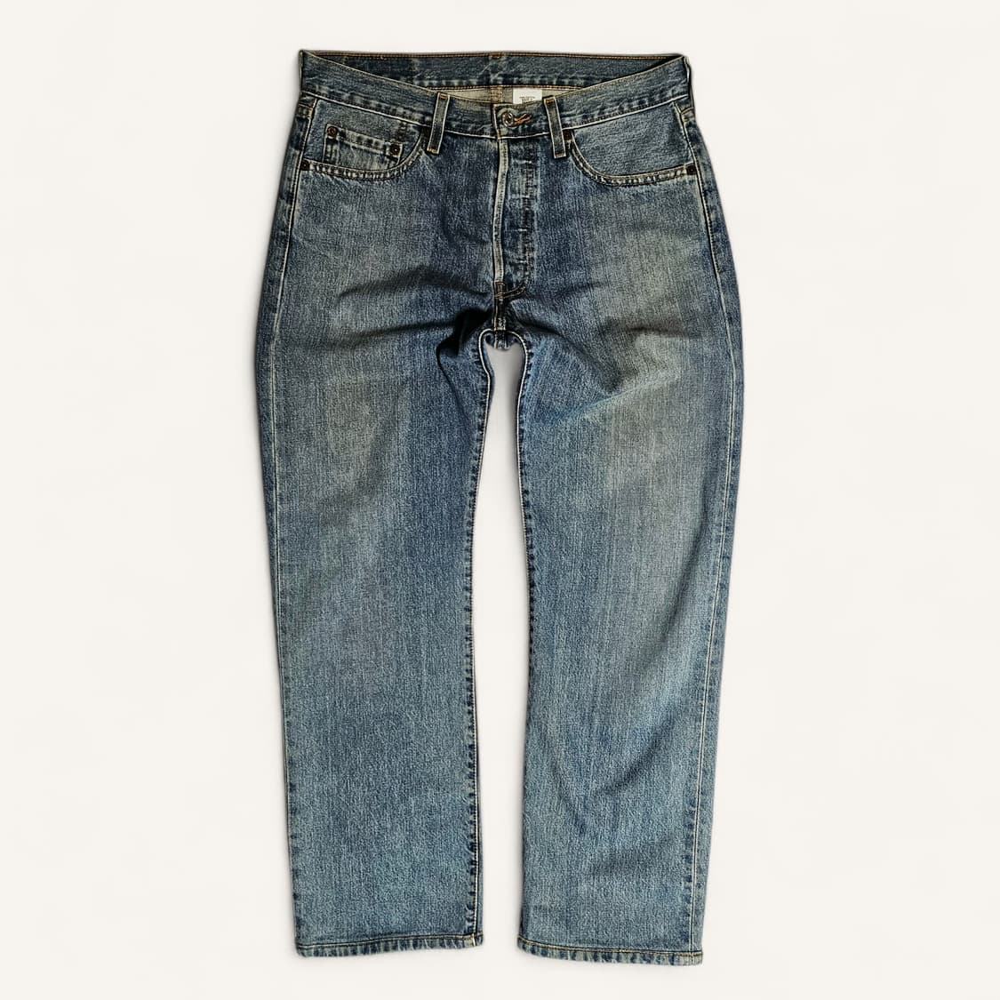 [32][리바이스]00's 501®오리지널 스트레이트 페이드 워시드 상품이미지1