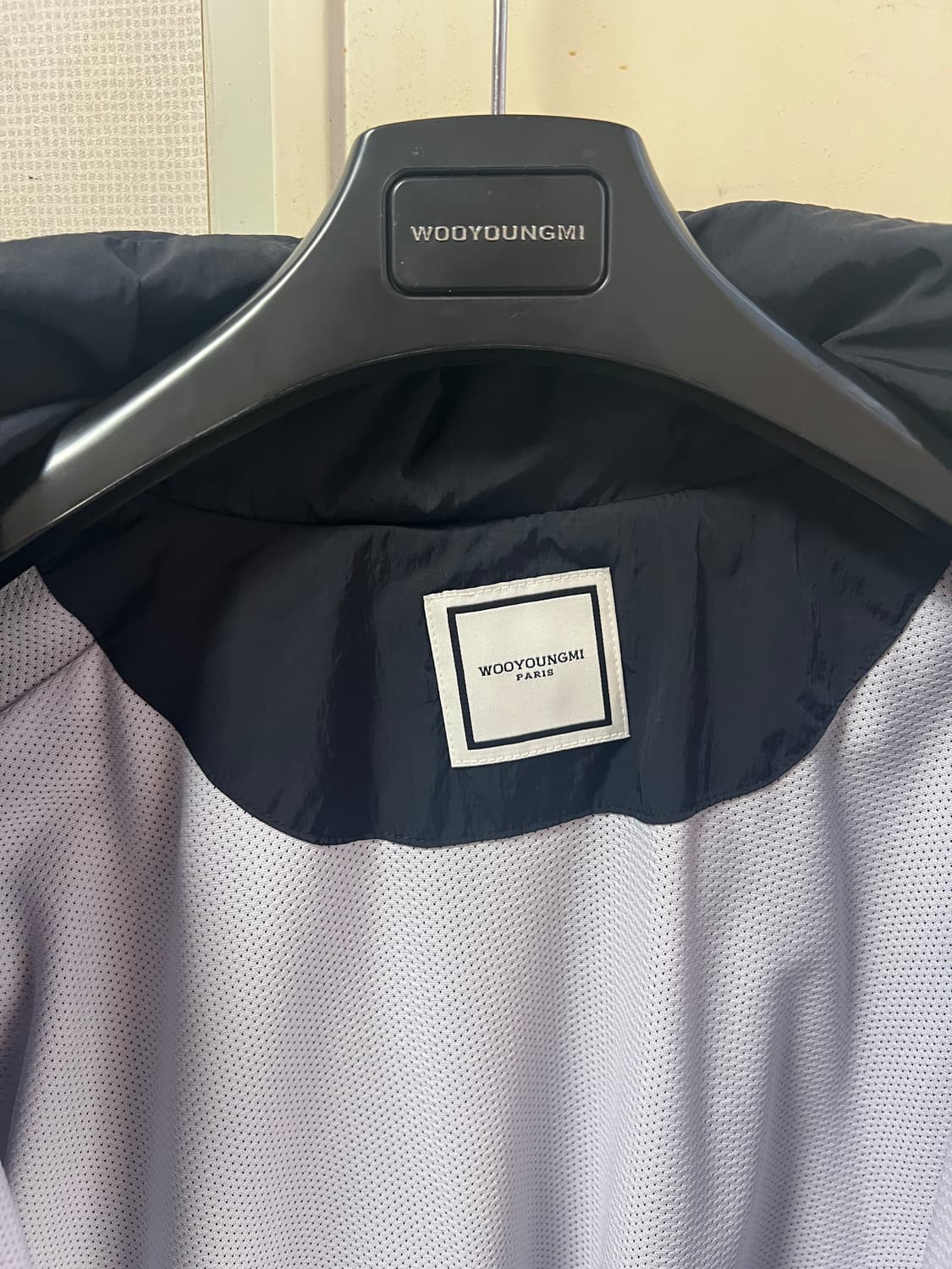 우영미 24ss 트랙 자켓 네이비 상품이미지4