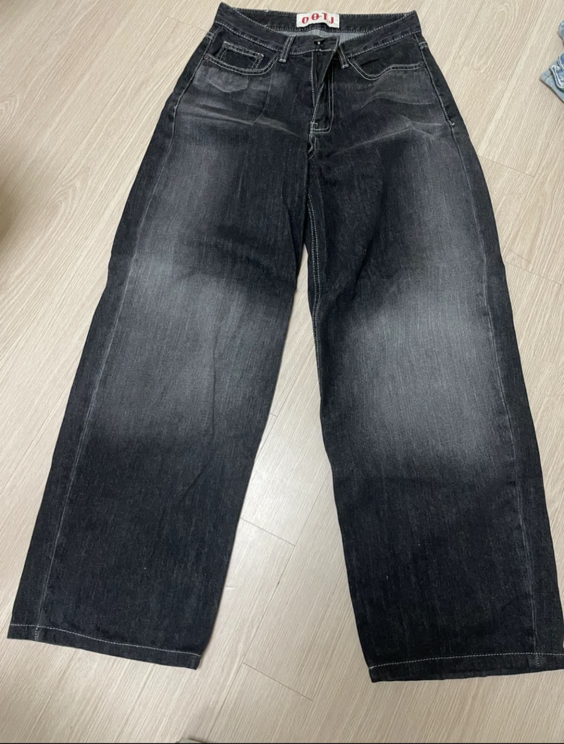 OOTJ 워싱 데님팬츠 상품이미지1