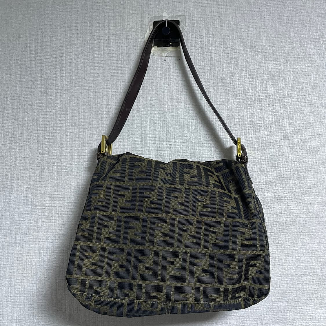 빈티지 펜디 FF 주카패턴 맘마숄더백 상품이미지5