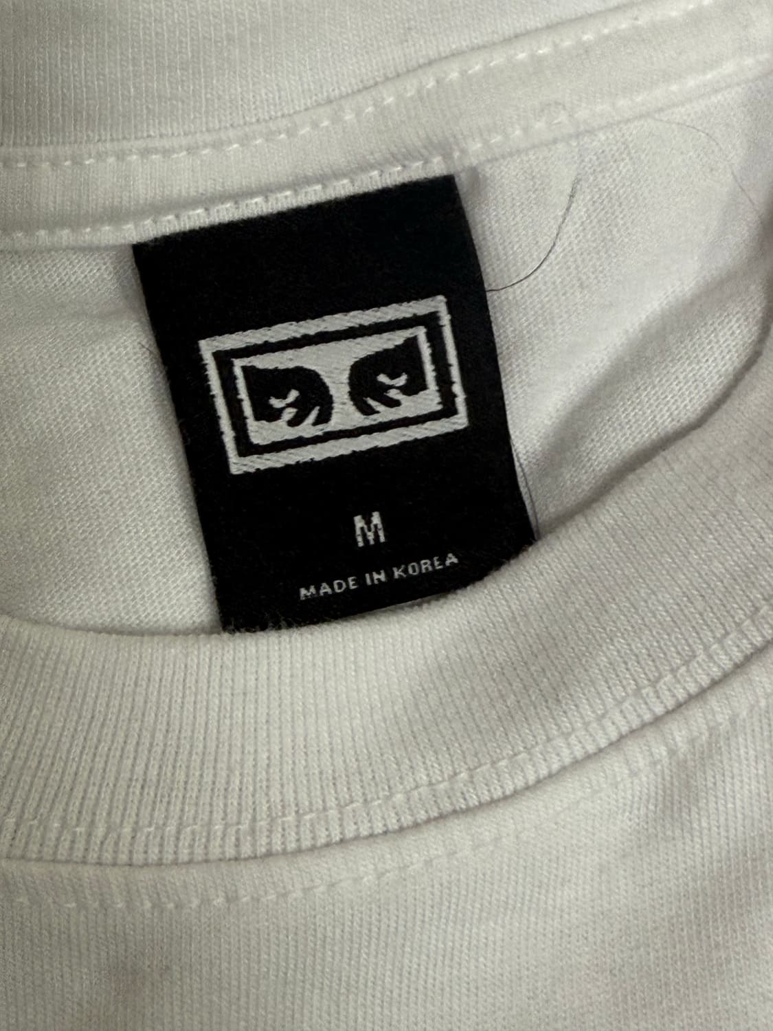 Obey 흰색 티셔츠 M 남여공용 상품이미지3