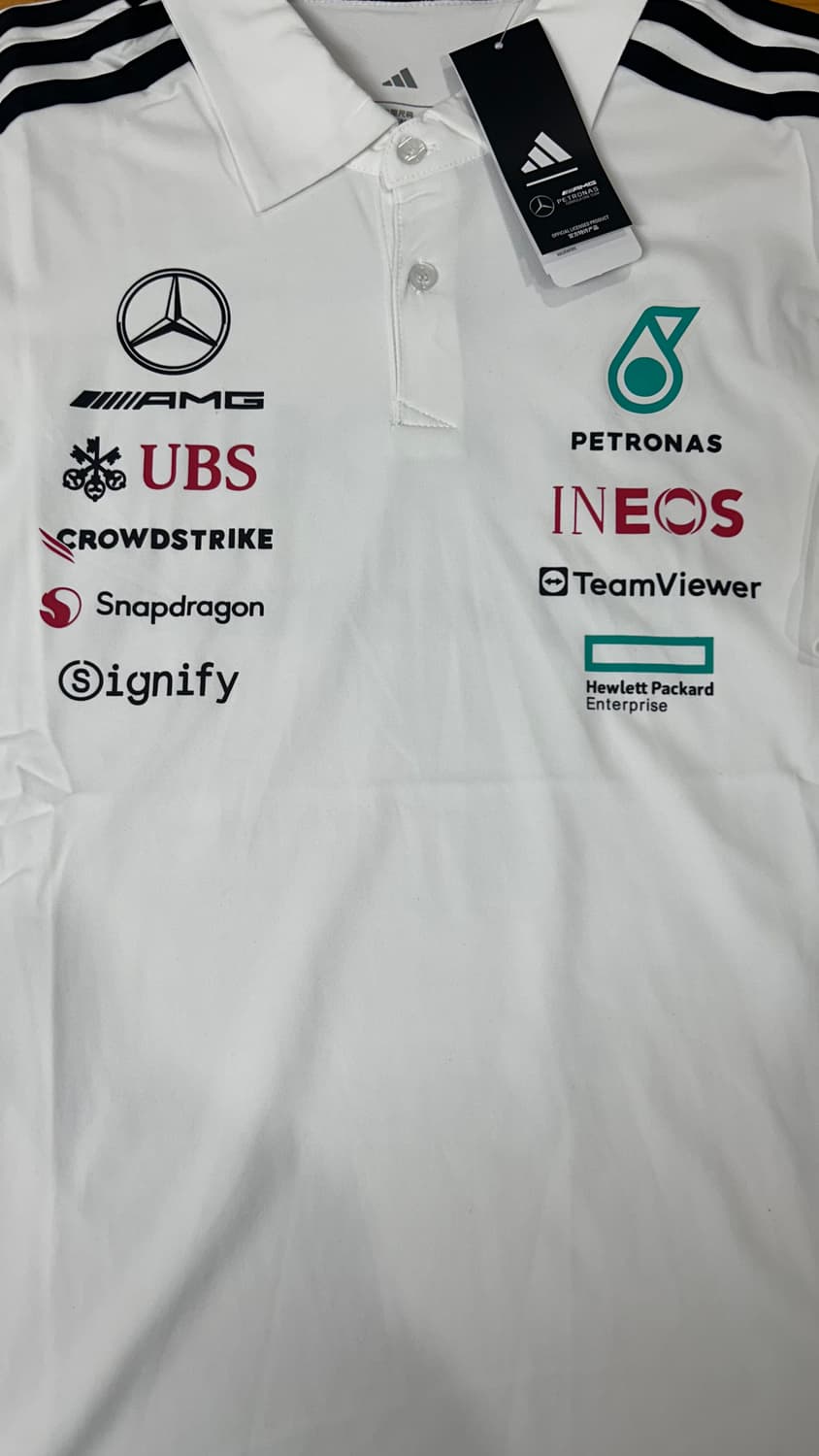 F1 벤츠 페트로나스 반팔 유니폼 새상품 상품이미지2