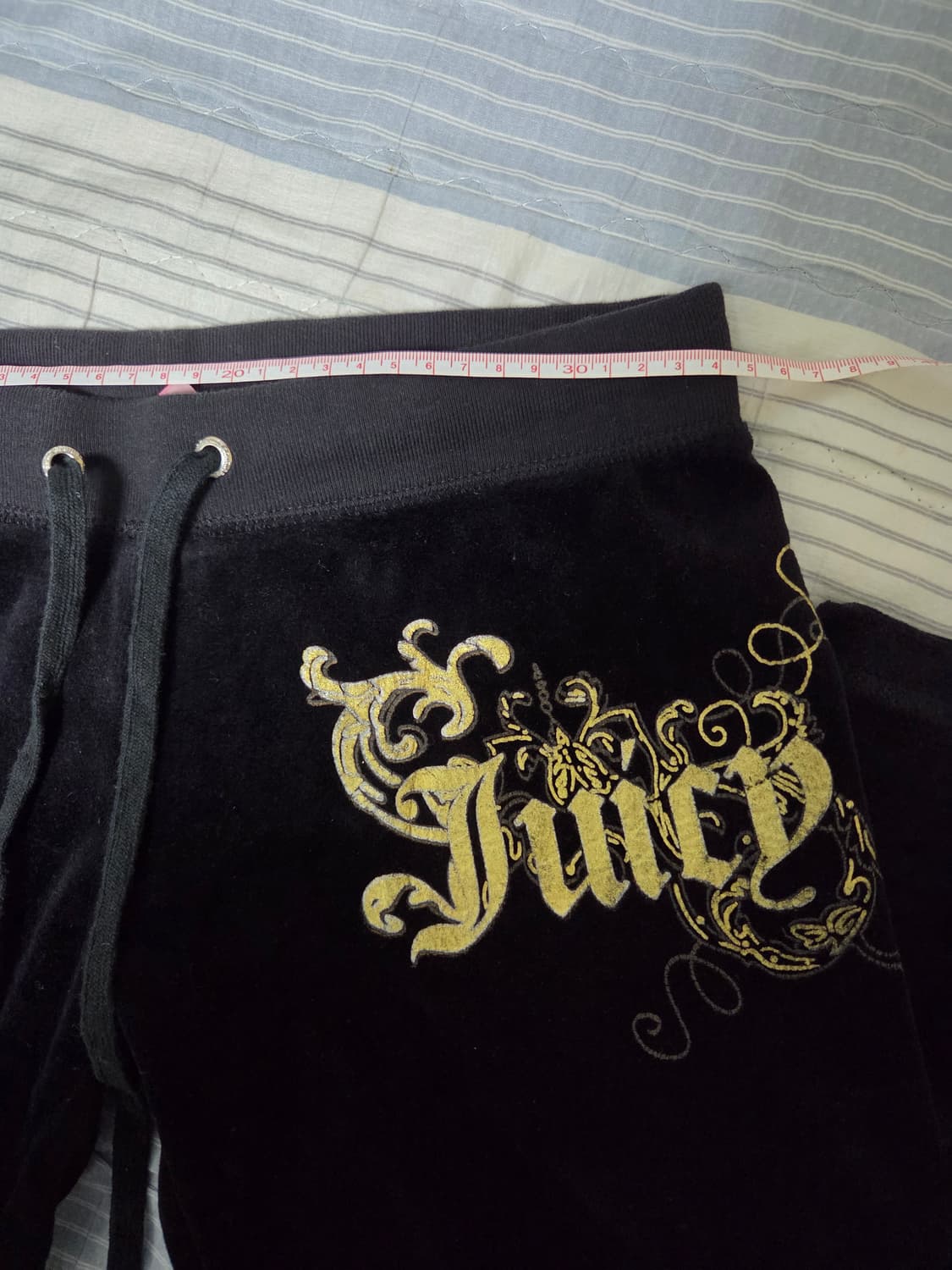 쥬시꾸뛰르 검골벨벳 트레이닝 셋업 상품이미지7