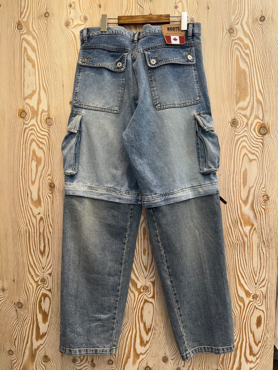 루츠 컨버터블 데님 카고팬츠 상품이미지2