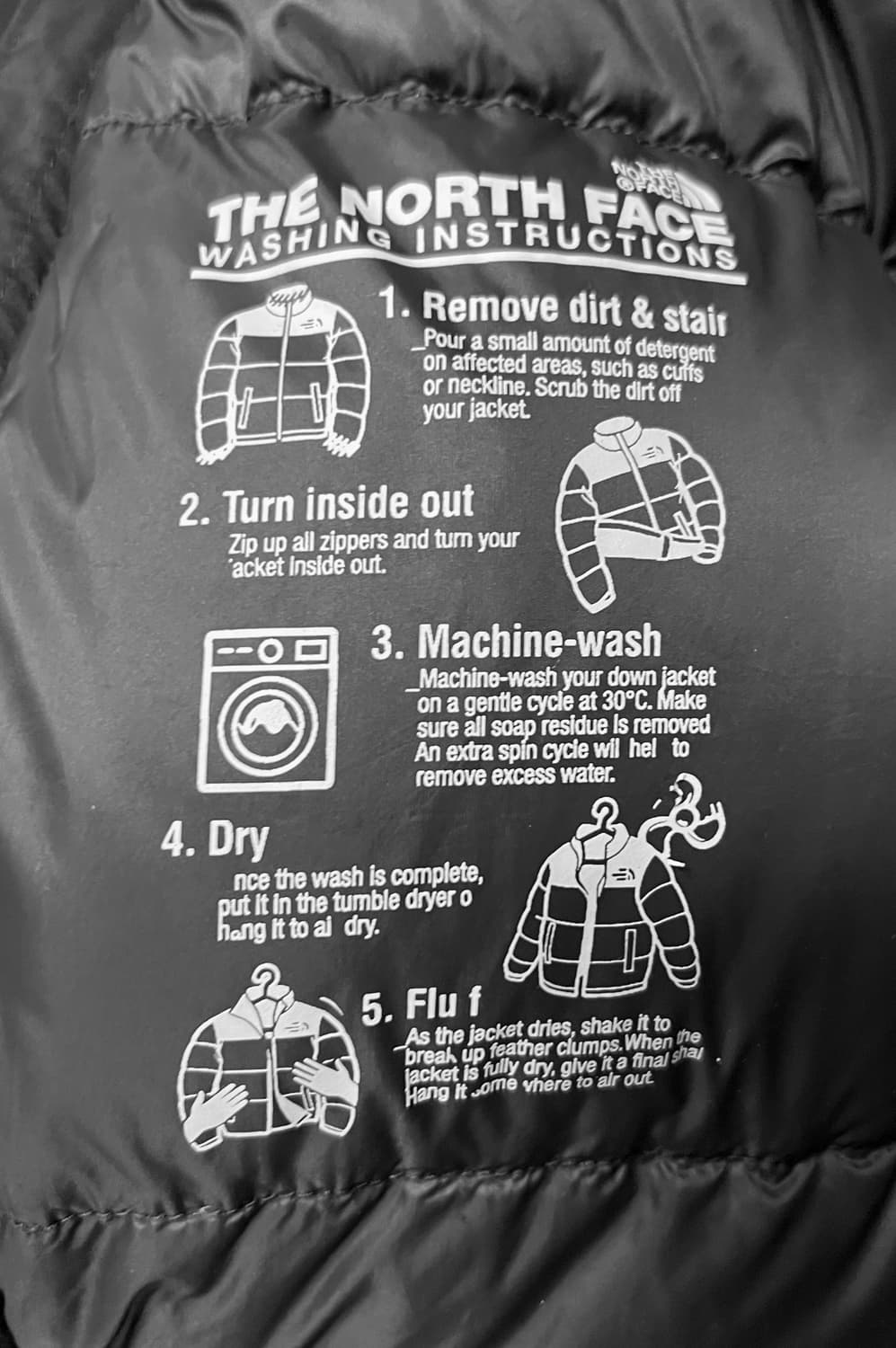 노스페이스 에어 히트 다운 자켓 블랙 (NJ2DN50A) 상품이미지5