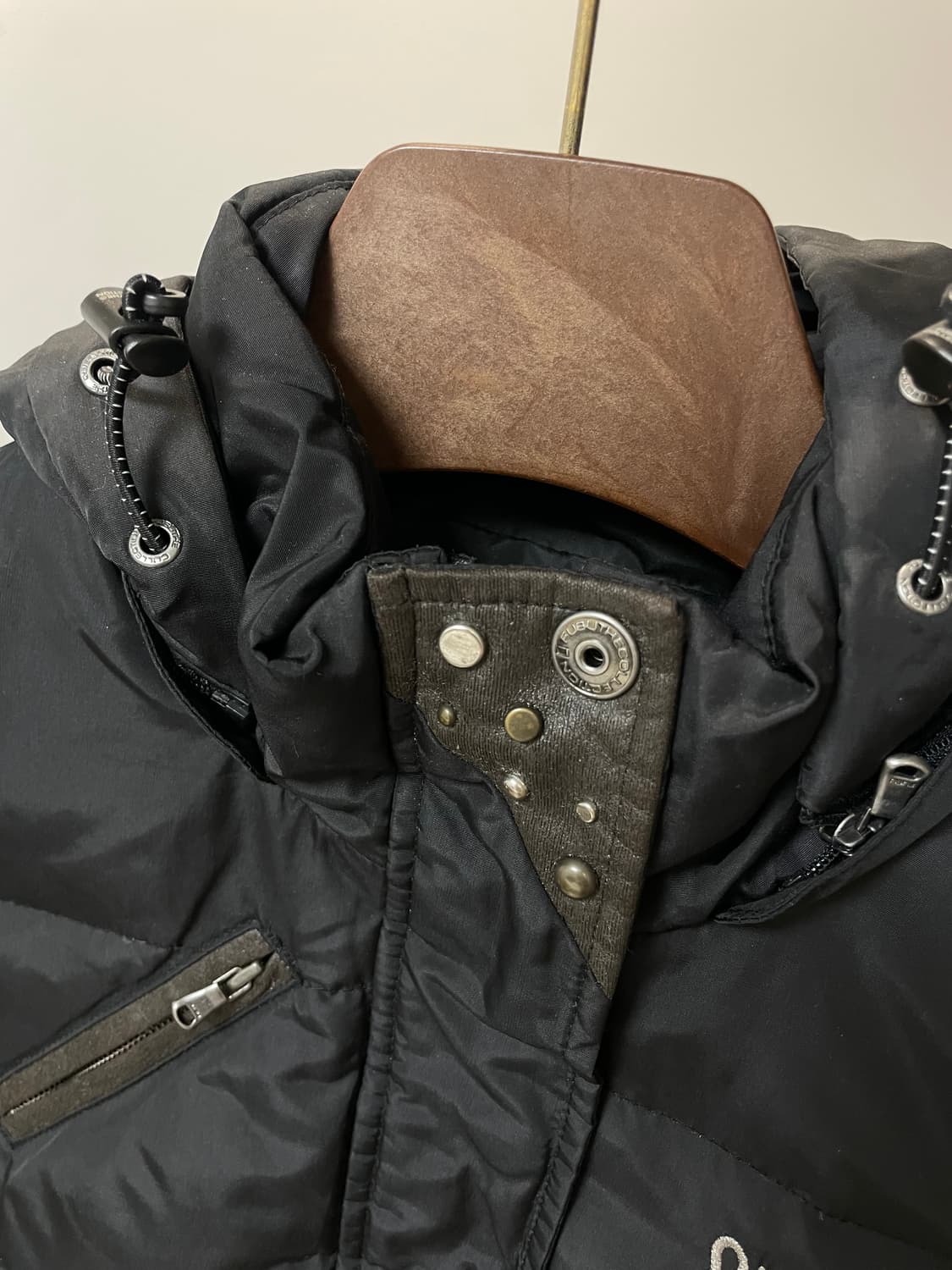 (S) Fubu 후부 y2k 힙합 여성 후드 덕다운 패딩 상품이미지4