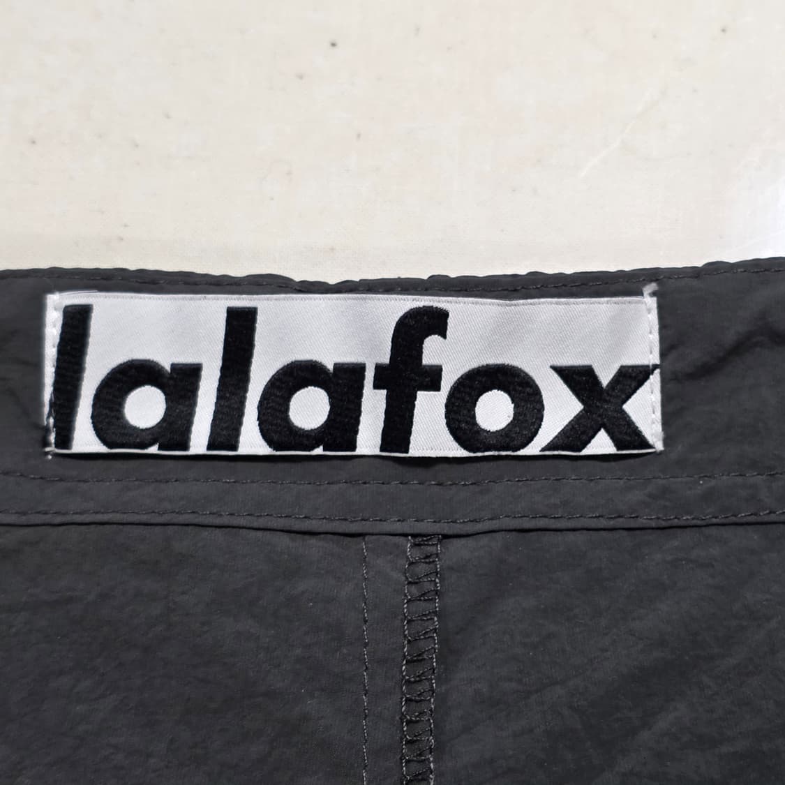 1174 라라폭스 스커트 레이어드 트랙 팬츠 차콜 상품이미지8