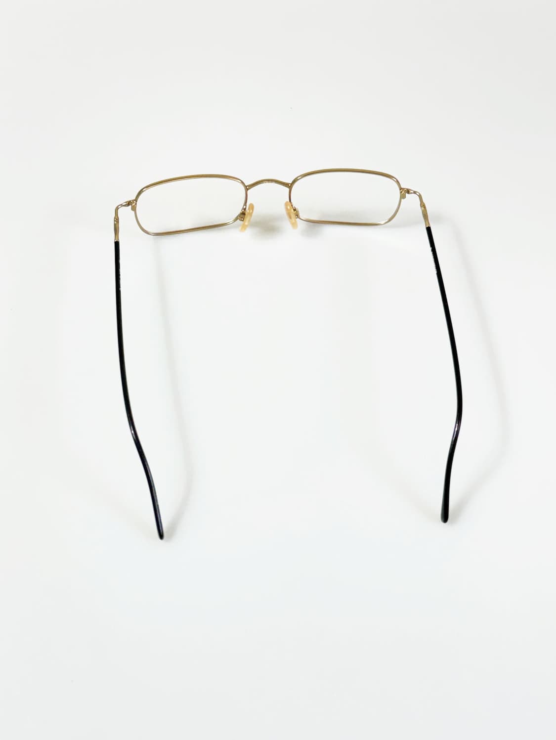 90s RODENSTOCK 골드 슬림 스퀘어 빈티지 안경 상품이미지5