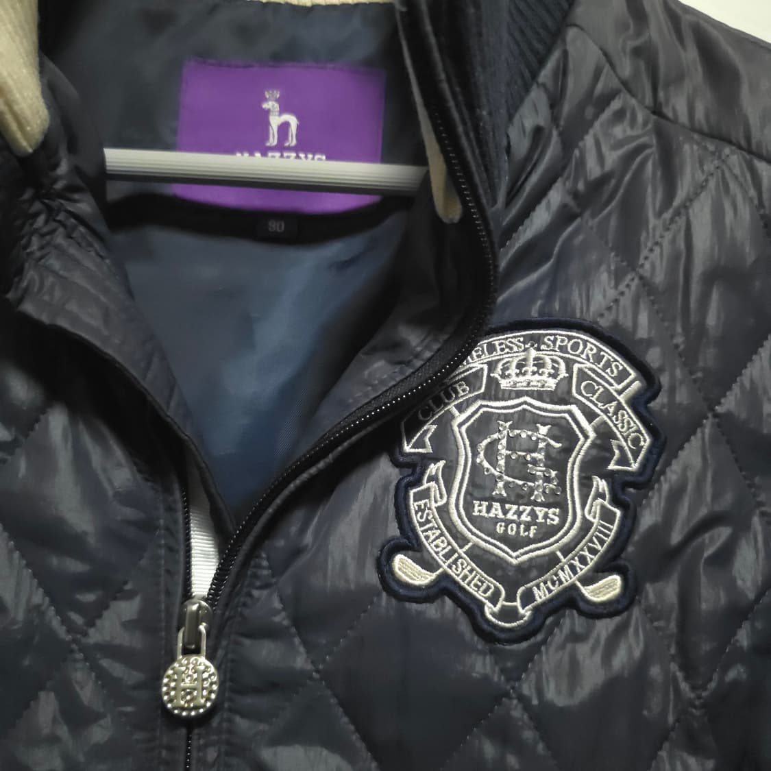 헤지스 여성 골프 패딩 점퍼 M(90) 상품이미지2