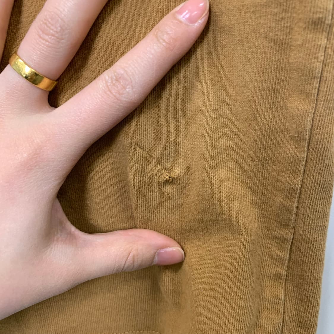 단톤 로고 카멜 원피스 상품이미지7