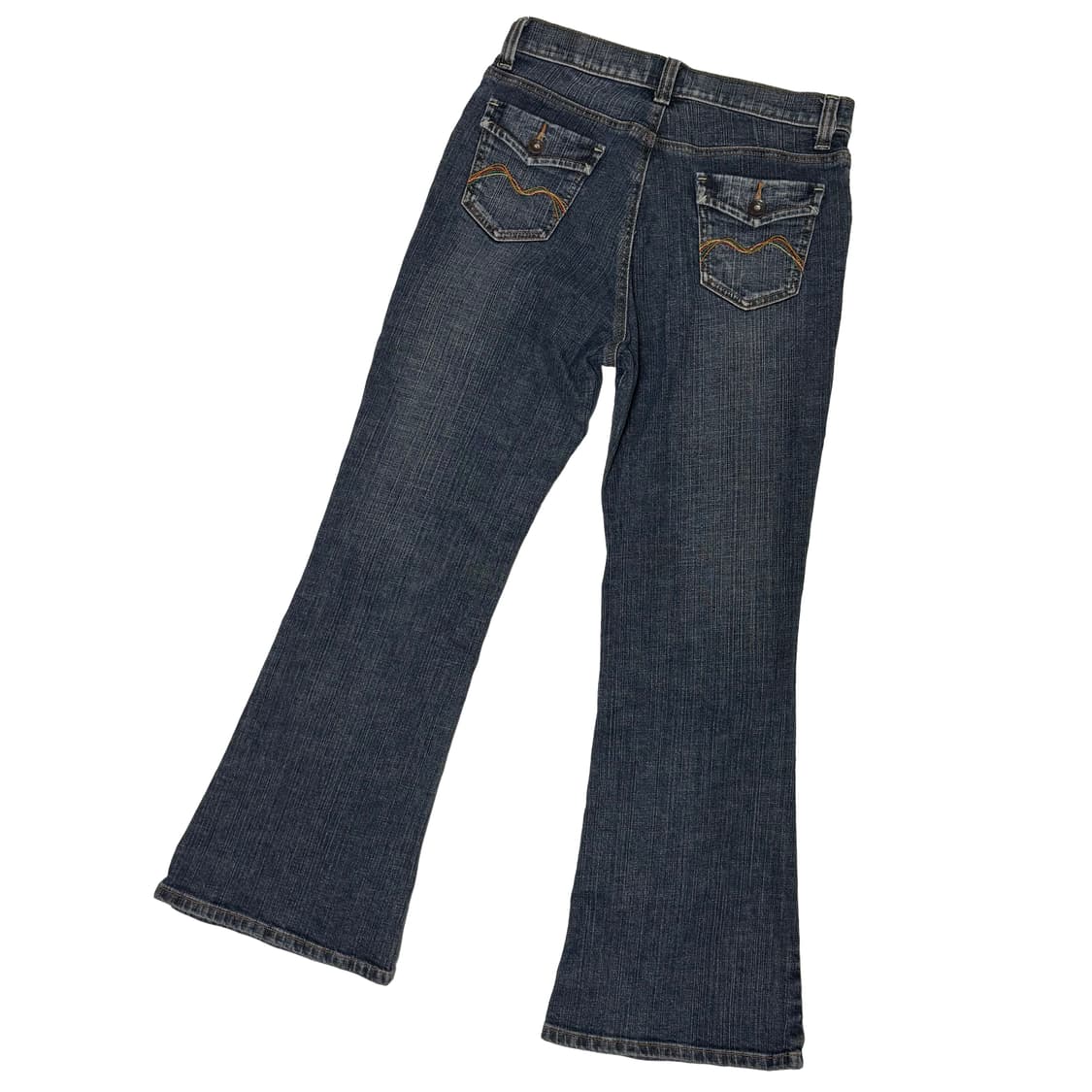 Y2K 멀티 포켓 플레어 부츠컷 데님 팬츠 상품이미지3