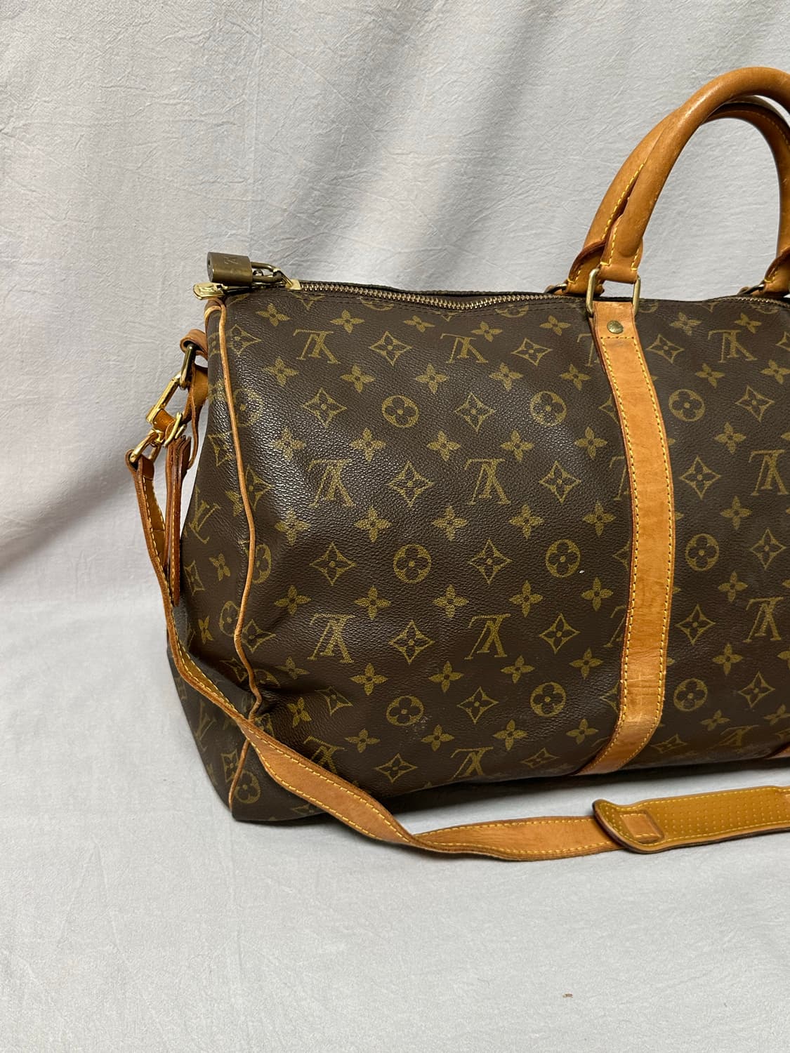 루이비통 모노그램 여행용 보스턴백 키폴 55 반둘리에 상품이미지5