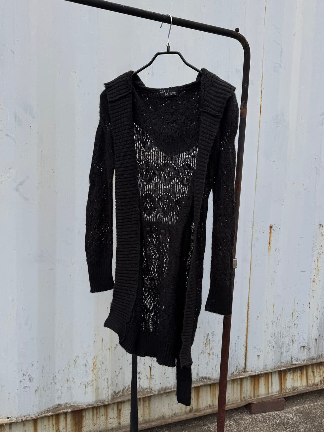 Cecil McBee Crochet Knit Cardigan 상품이미지1