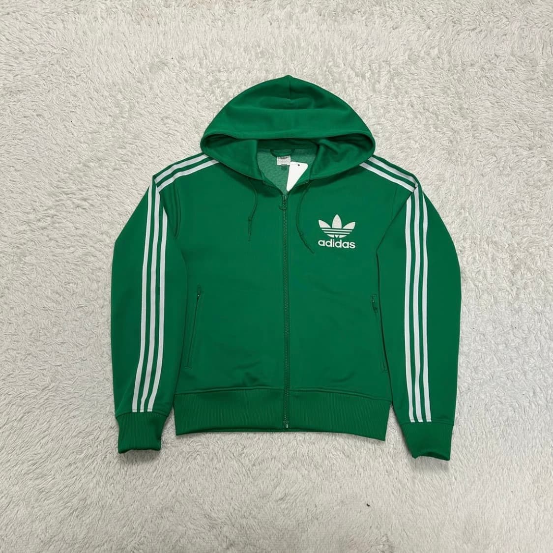 Adidas Green Flack Track Jacket 상품이미지3