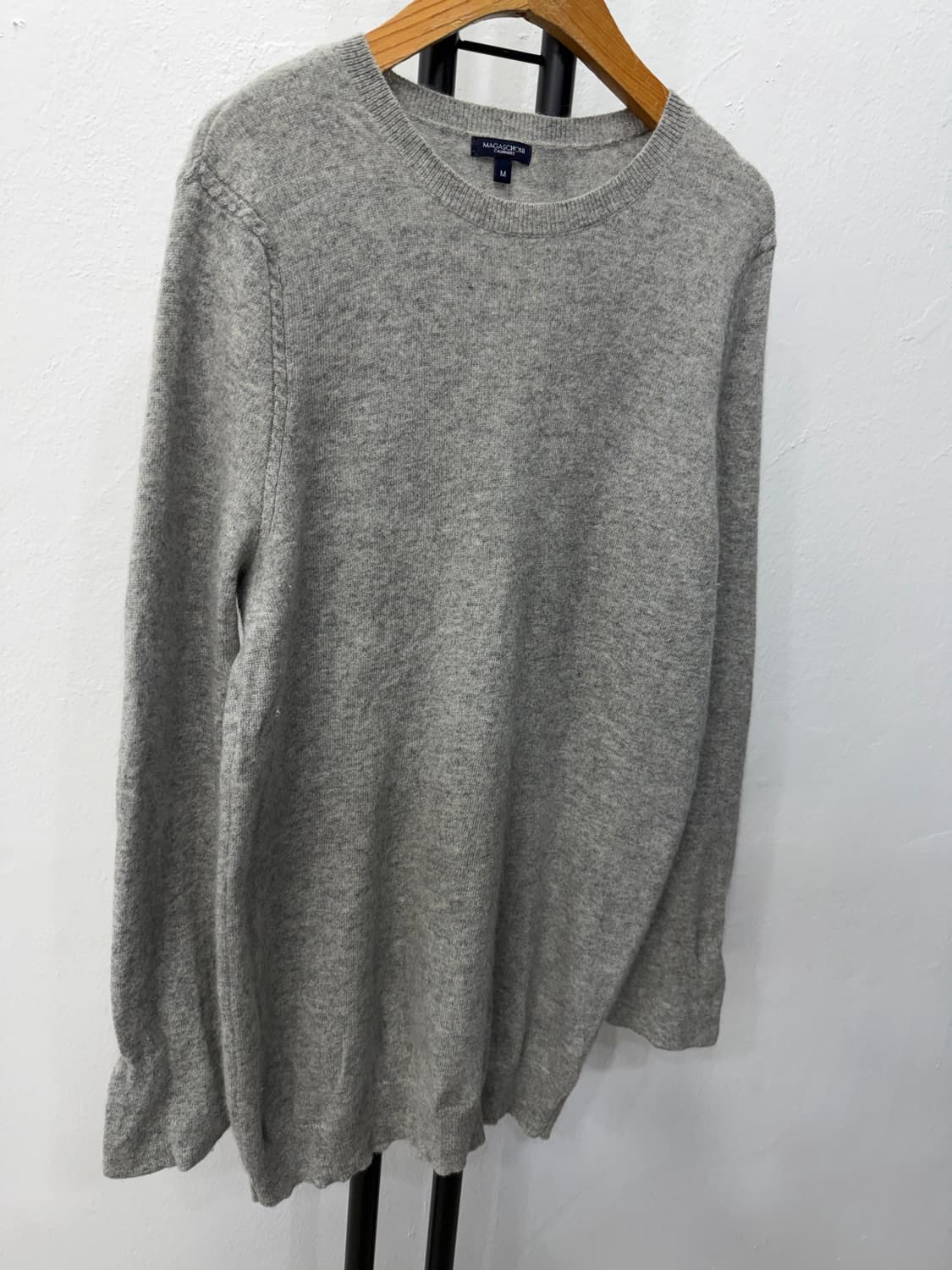 정품) MAGASCHONI 여성 캐시미어100 니트 M  상품이미지2
