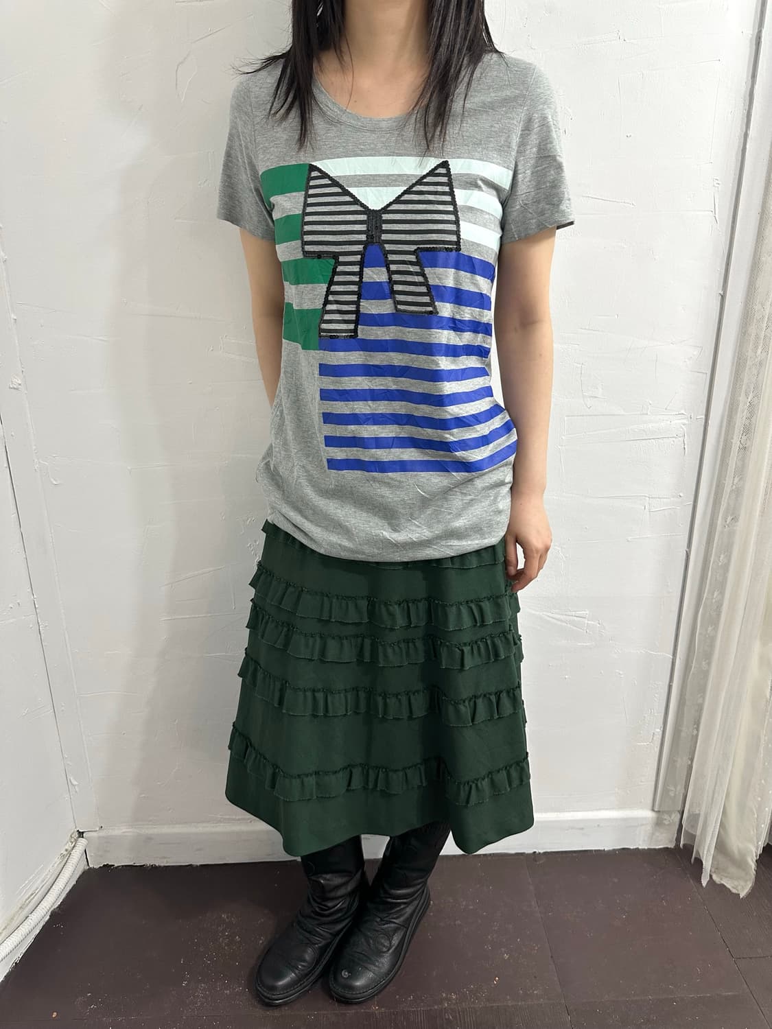 Sonia rykiel collection printing top 상품이미지3