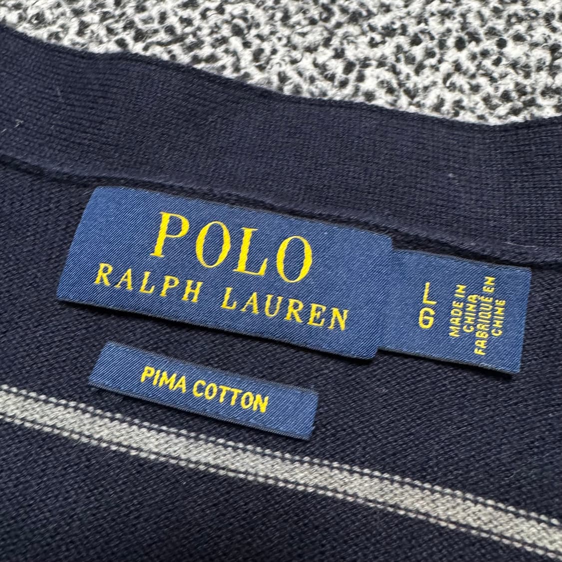 Name : 폴로 랄프로렌 스트라이프 네이비 가디건 :)  상품이미지3