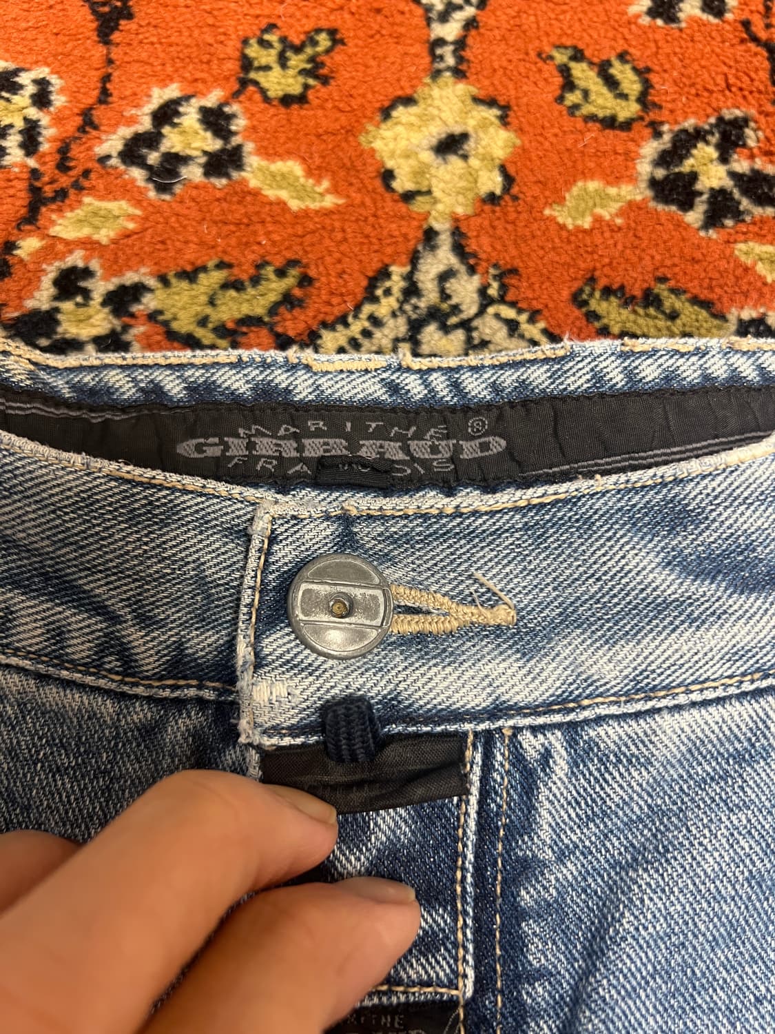 [29] 90s 올드 빈티지 마리떼 프랑소와 저버 데님 팬츠 상품이미지4