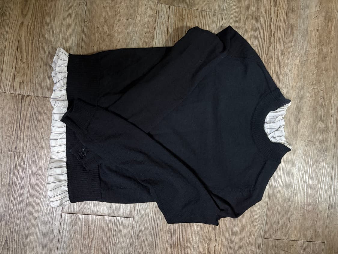 마르지엘라 디스트로이드 니트 m 블랙 상품이미지1