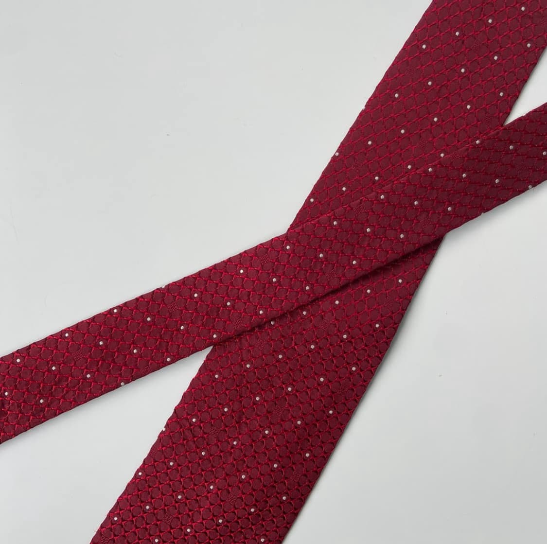 지방시 신형라벨 모노그램 정품 명품넥타이 (GIVENCHY)8.7cm 상품이미지4