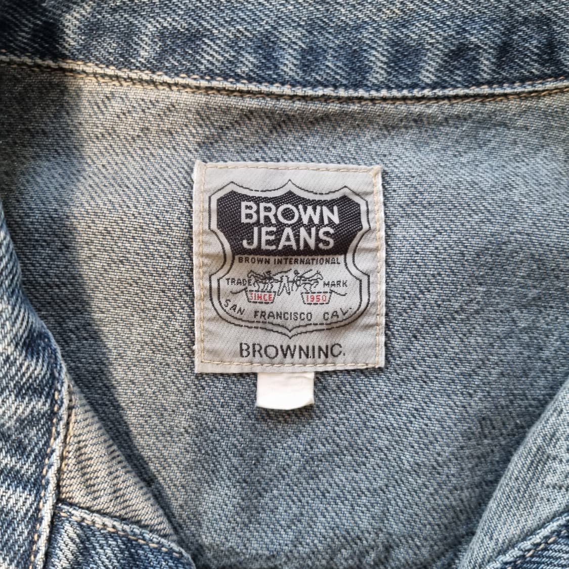 Brown Jeans 데님 자켓  상품이미지8
