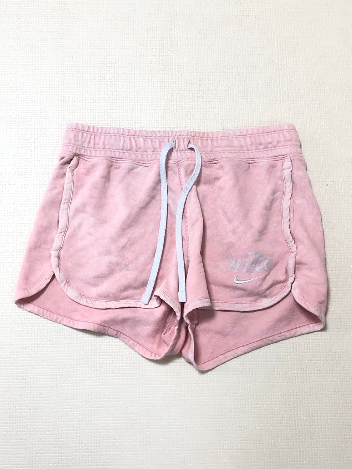 빈티지 나이키 핑크 워싱 코튼 쇼츠 상품이미지10