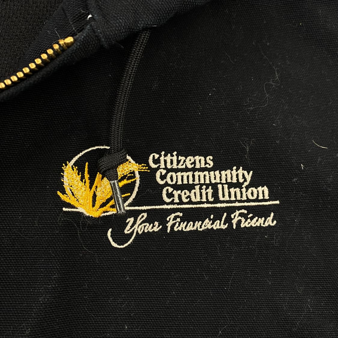 칼하트 USA OG J131 샌드스톤 블랙 덕 엑티브 워크 자켓 (105 상품이미지3