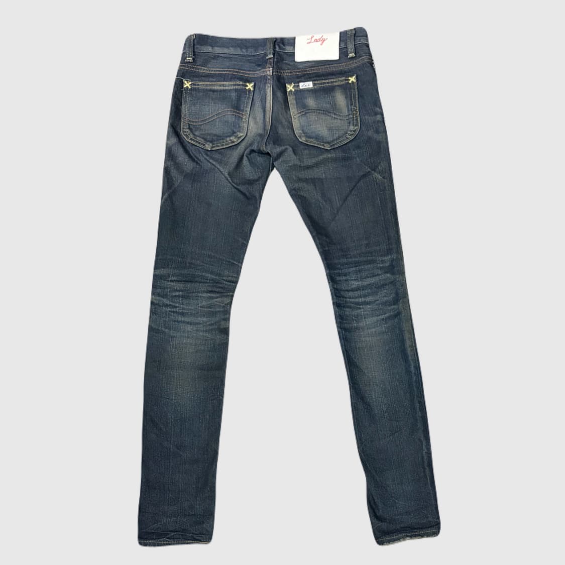 빈티지 로우라이즈 스키니진 ✶ y2k 오네갸루 핀터깔 상품이미지3