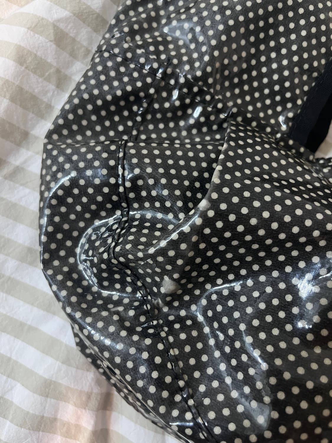 ZUCCA dot pvc gyoza bag 상품이미지8