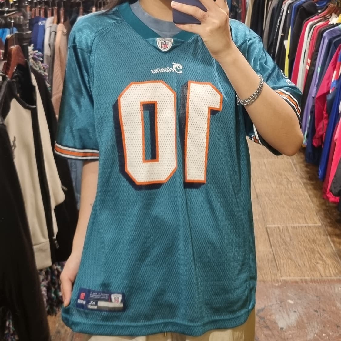 [Hi] NFL 풋볼 져지 반팔티 블루그린 상품이미지1