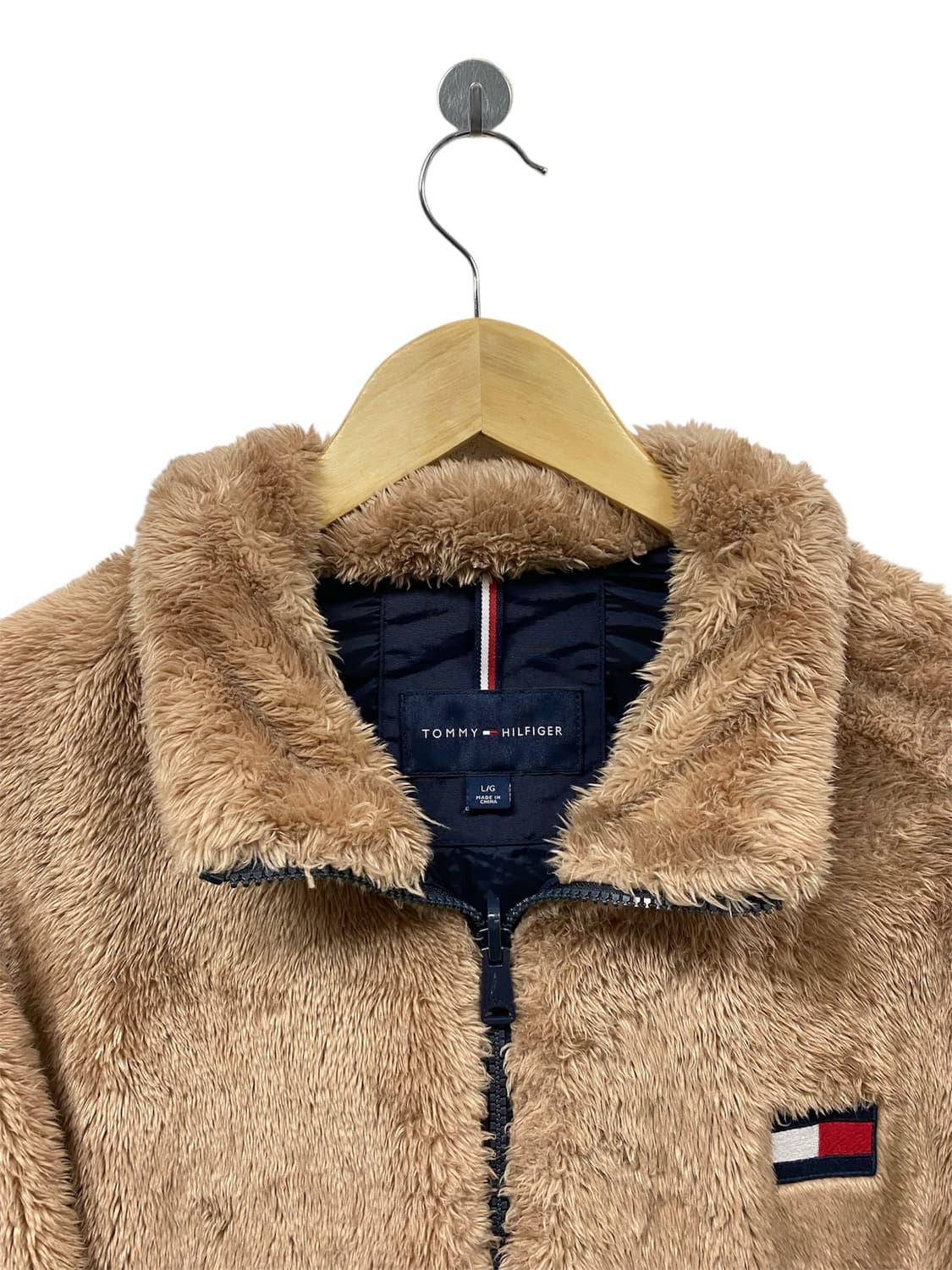 타미힐피거 테디 후리스 자켓 L 상품이미지3