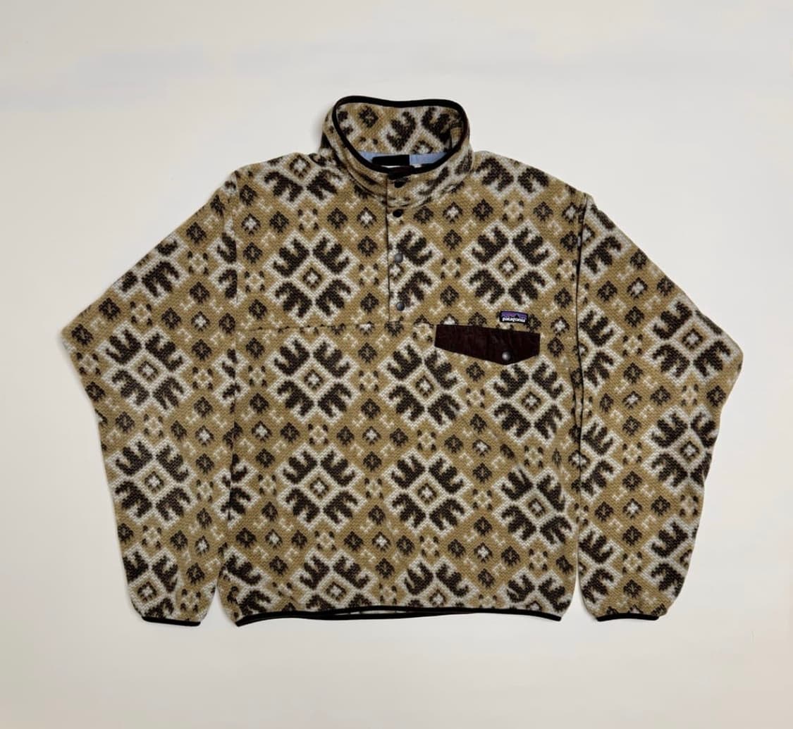 [M] 파타고니아 신칠라 플리스 후리스 브라운 아즈텍 상품이미지1