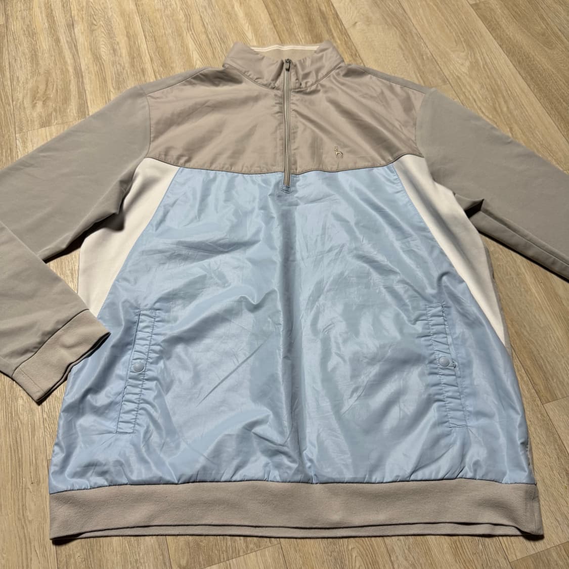 헤지스 바람막이 재질 반집업 맨투맨 105 상품이미지1