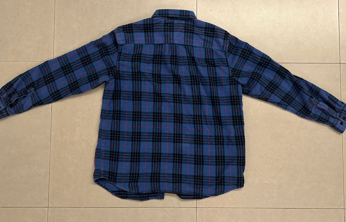 L.L Bean plaid flannel 셔츠 L 상품이미지4