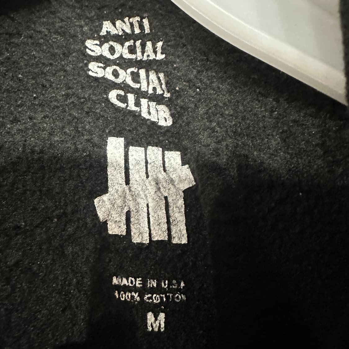 안티소셜소셜클럽 언디핏 후드티 M 상품이미지4