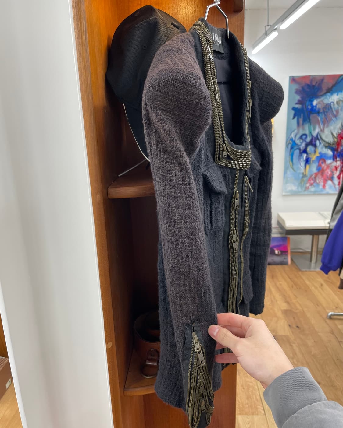 [34] 발망 2010 크리스토프 데카르넹 트위드 자켓 상품이미지7