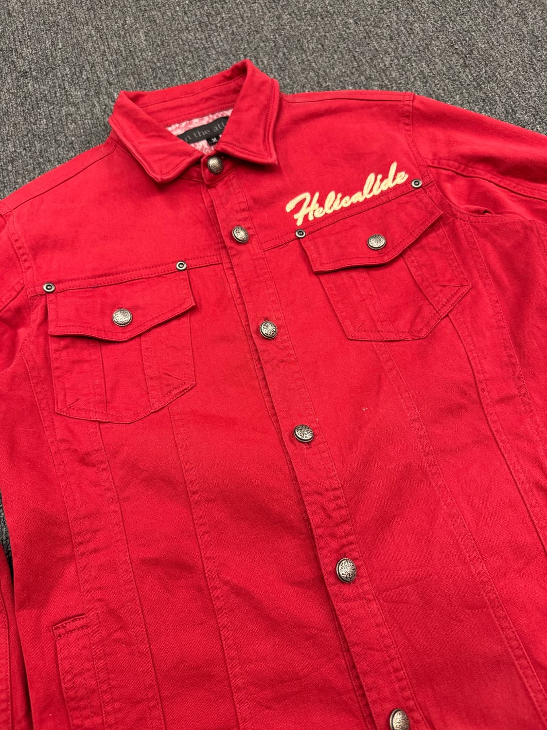 M)In the attic 빈티지 자수 셔츠자켓 상품이미지4