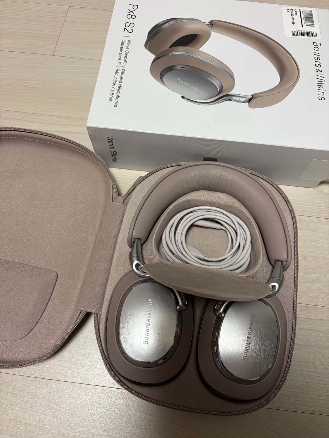 바워스앤윌킨스 PX8 S2 웜스톤 B&W 노이즈캔슬링 무선헤드셋 상품이미지1