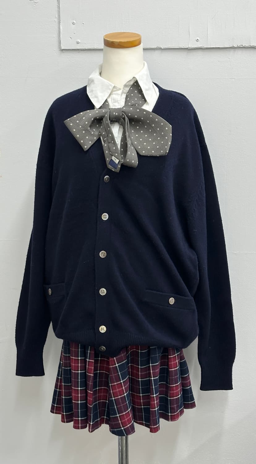 ♣️캐캐체깔 고갸루 코디세트♣️ 아방핏 가디건 하이틴 체크 치마바지 상품이미지10