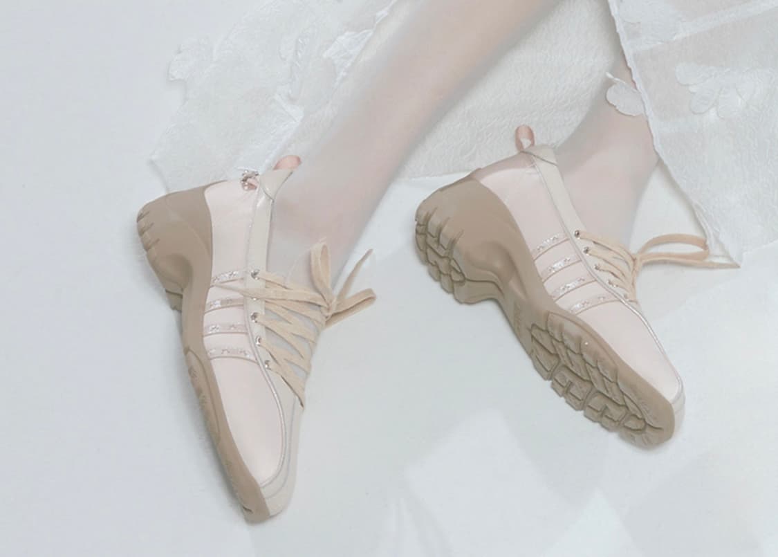 락피쉬웨더웨어 BLISS HEEL LACEUP SNEAKERS 상품이미지2