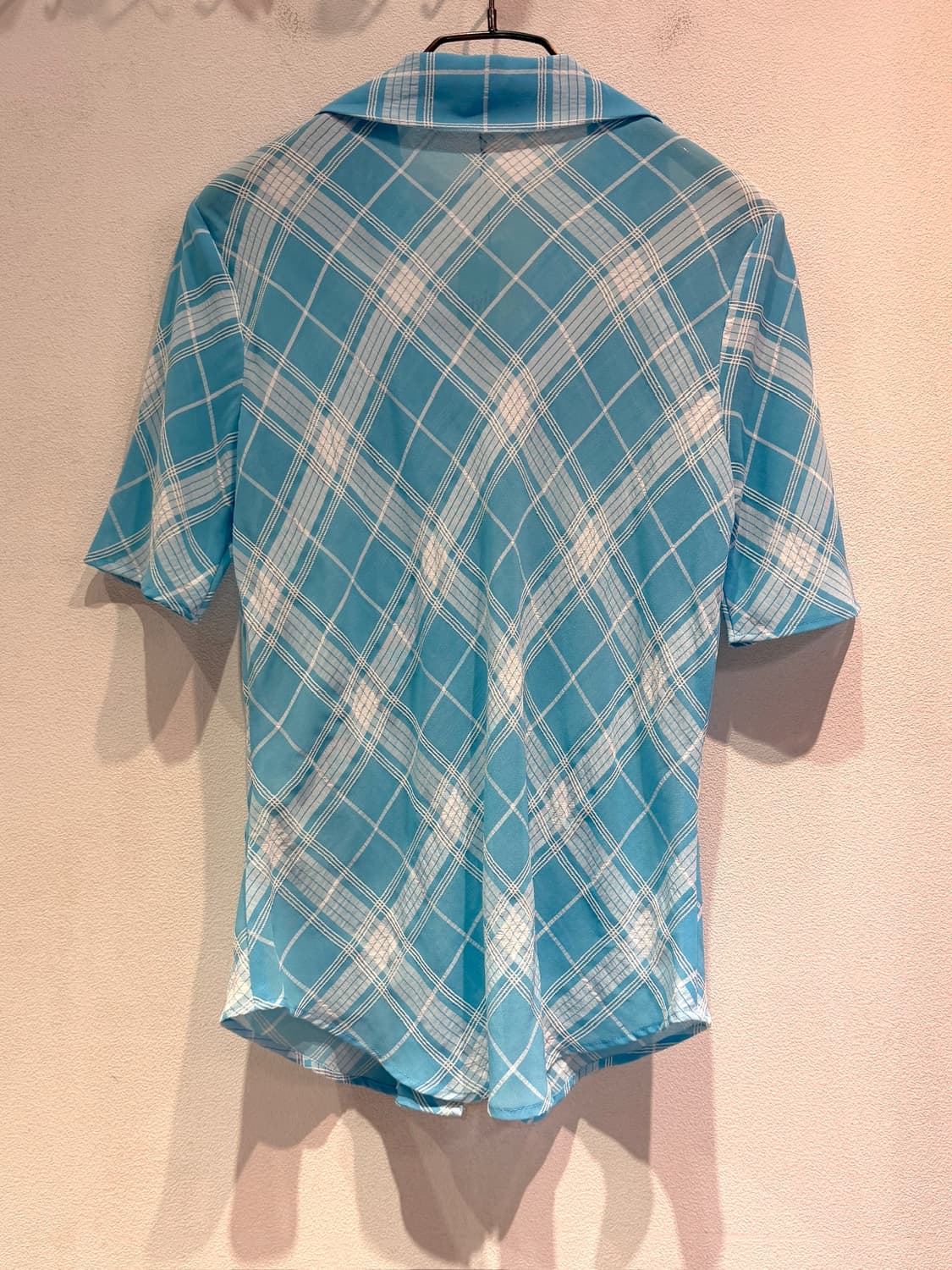 Lautreamont  Sky-Blue Check Shirt 상품이미지2