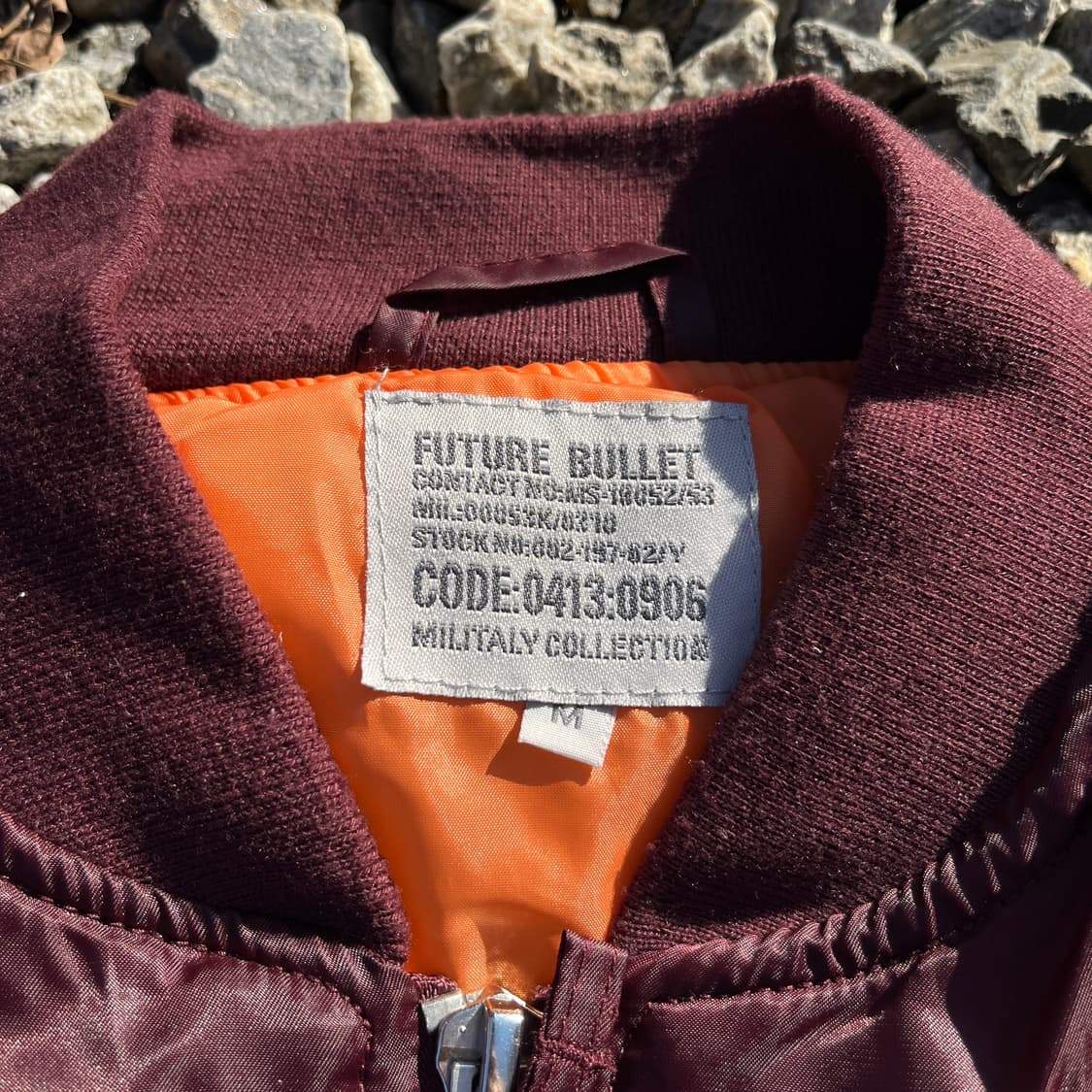 퓨처 불릿(Future Bullet)MA-1 항공자켓(실측확인) 상품이미지2