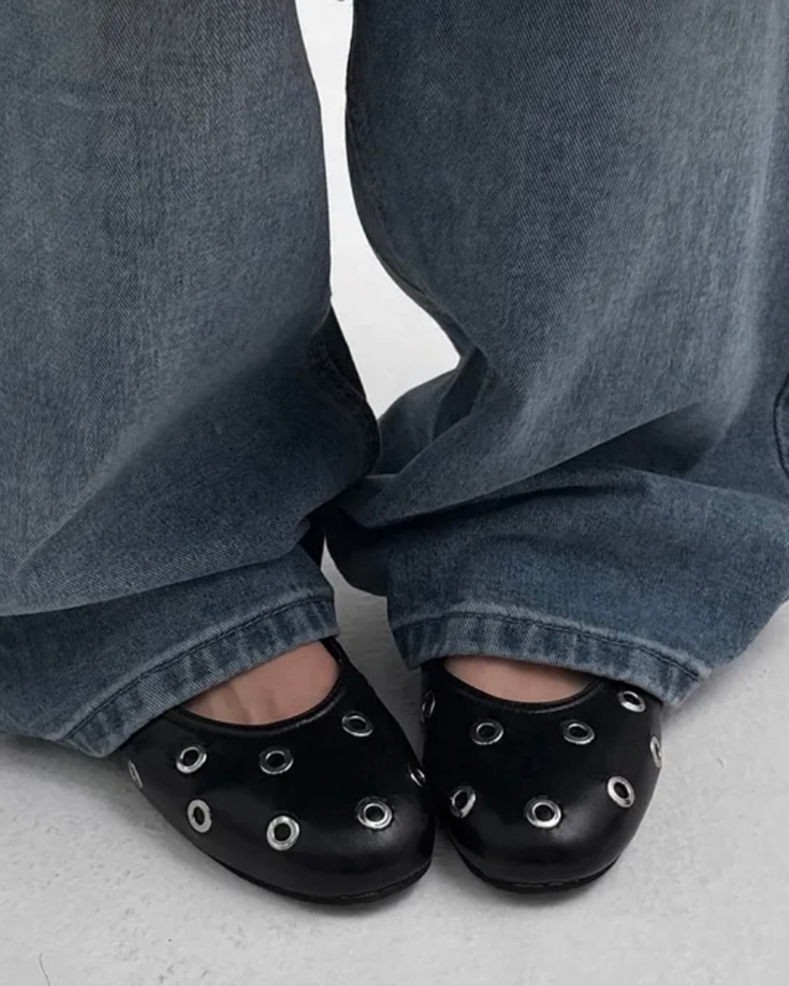 아일렛 플랫 슈즈 상품이미지1