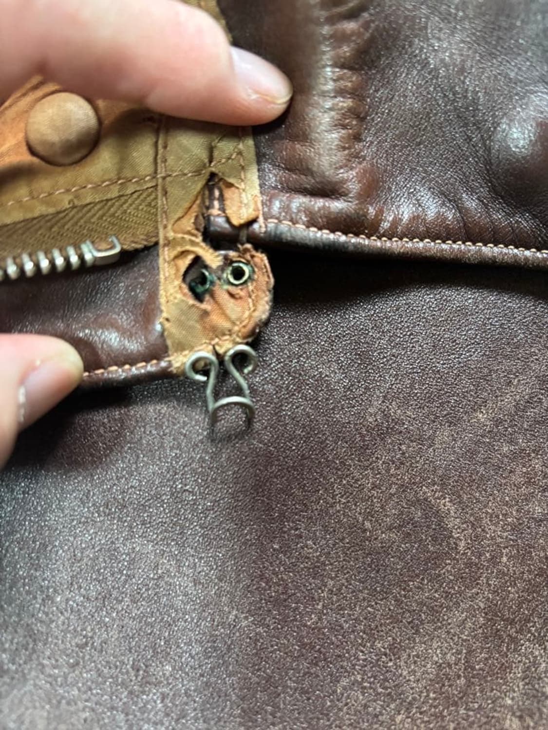 (38) 리얼맥코이 a-2 가죽자켓 상품이미지3