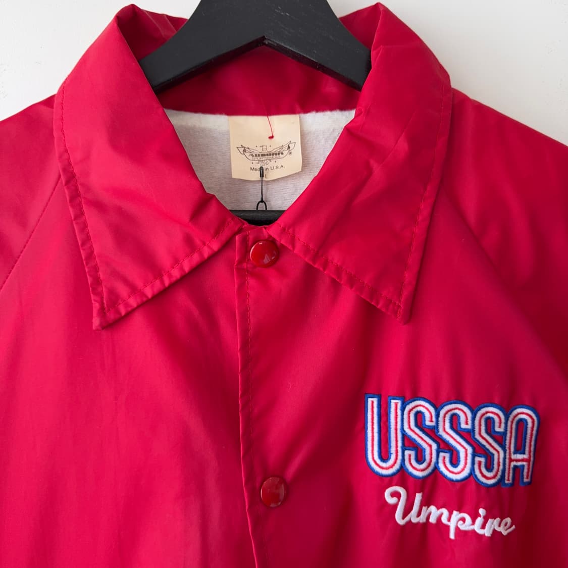 90s USA 나일론 코치 자켓 상품이미지3