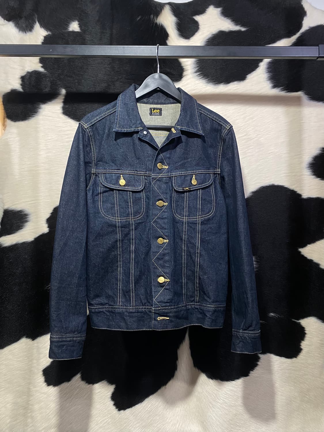 Lee 옐로 스티치 데님 자켓 상품이미지2